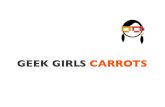 Startup Stage #10 - Meetups - Geek Girls Carrots