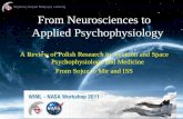 WIML - NASA Workshop on Psychophysiological Aspects of Flight Safety in Aerospace Operation, september 2011, warsaw, hilton conference centre
