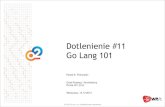 Dotlenienie #11  #Go lang 101