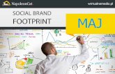 Social brand footprint - maj 2014