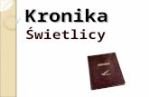 Kronika Świetlicy 2010 2011
