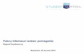 Polscy internauci wobec pomagania - Raport StudentsWatch i Siepomaga
