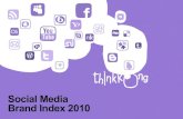 Social Media Brand Index 2010