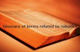 Mini - dictionary of robotics