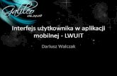Interfejs użytkownika w aplikacji mobilnej - LWUIT