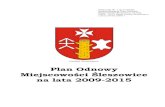 Plan Odnowy Sleszowice