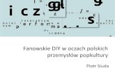 Fanowskie DIY w oczach polskich przemysłów popkultury