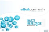 click community - nasze realizacje CC 2010