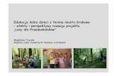 Edukacja leśna dzieci z terenu miasta Krakowa