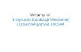 Studiuj w IEMiD UKSW