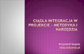 Ciągła Integracja W Projekcie - Metodyka I Narzędzia