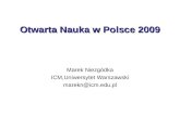Otwarta nauka w Polsce 2009
