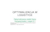 Wykład 2 -_optymalizacja_w_logistyce