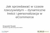 VII Targi eHandlu Prezentacje, Krzysztof Kozek, SALESmanago Marketing Automation