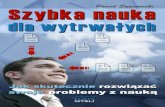 Szybka nauka dla wytrwałych - Paweł Sygnowski - ebook