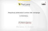 Prezentacja akademia e commerce - paylane