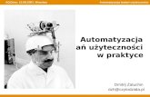 Automatic Usability evaluation - AQCtion 2007