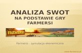 Analiza SWOT na podstawie gry ekonomicznej Farmersi.pl