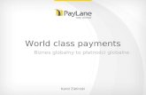 World class payments. 3camp [PL]