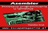 Asembler. Podstawy programowania w Windows