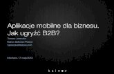 Infoshare - jak tworzyć aplikacje b2b?