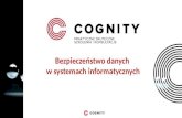 Cognity: Kurs Ochrona Danych Osobowych - bezpieczeństwo danych w systemach informatycznych