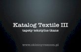 Katalog Tapet i Oklein Tekstylnych III