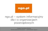 Izabela Dembicka-Starska - NGO.pl - System informacyjny dla i o organizacjach pozarządowych.