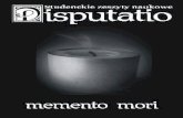 Disputatio: Tom II - Memento Mori