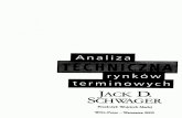 Schwager J.D. Analiza techniczna rynków terminowych, WIG-Press, Warszawa 2002