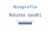 Biografia Mahatma Gandhi Por Carlos Santana