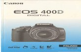 Canon EOS 400D Manuale