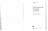 Hermeneutyczne koncepcje człowieka - W. Lorenc