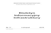 Biuletyn Informacyjny Infrastruktury 11-2010