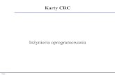 Projektowanie Modelowanie Obiektowe Karty CRC