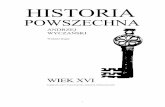 ANDRZEJ WYCZANSKI - Historia Powszechna wiek XVI
