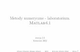 [PL] Matlab - Metody numeryczne