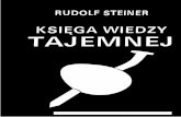 Księga Wiedzy Tajemnej - Rudolf Steiner