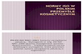 Normy ISO w Polskim Przemysle Kosmetycznym