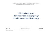 Biuletyn Informacyjny Infrastruktury 6-2011