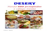 DESERY-680 przepisów-Kuchnia TV