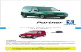 Peugeot Partner 2001-2002 Instrukcja Obsługi PL