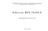 Alecu Russo : Biobibliografie
