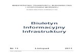 Biuletyn Informacyjny Infrastruktury 11/2011