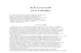 H.P. Lovecraft - Zew Cthulhu