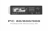 PC 80-800-900  Podręcznik Wzorców 2D
