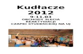 Śpiewnik Kudłacze 2012
