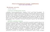 A. Kępiński - Psychopatologia Nerwic - Rodzaje nerwic, Objawy osiowe nerwic