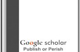 Google Scholar i Zakładka Publish and Perish w wyliczaniu wskaźników cytowań