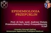 EPIDEMIOLOGIA PRZEPUKLIN